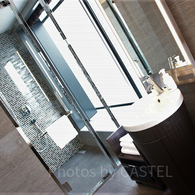 洗面台とシャワースペース