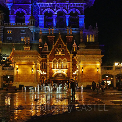 夜のウォーターフロントパーク