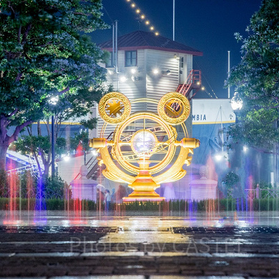 夜のウォーターフロントパーク