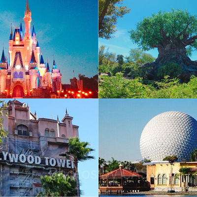 WDW4つのテーマパーク