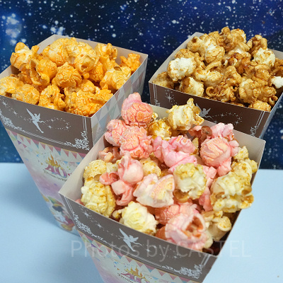 ディズニーで販売されているポップコーンのフレーバーは？
