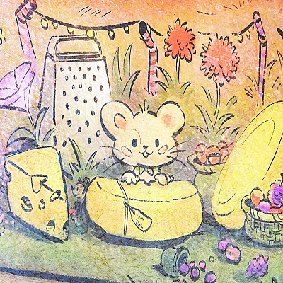 ネズミのチーズ〔フェアリー・ティンカーベルのビジーバギーのQライン〕