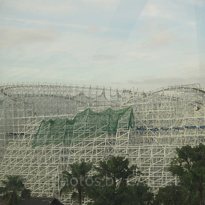 改装中の「ホワイトサイクロン」