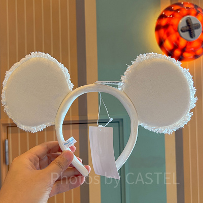 ホワイトデニムカチューシャ