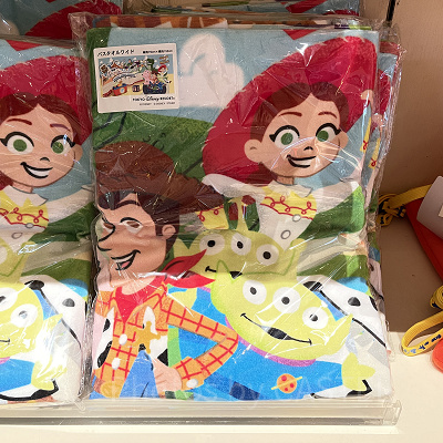 ワイドバスタオル（トイ・ストーリー×東京ディズニーリゾートグッズ）