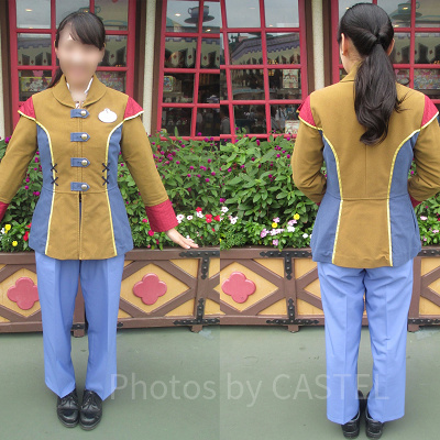 冬のファンタジーランドのコスチューム