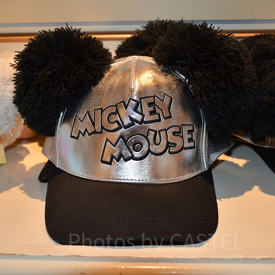 ポンポン耳付き（ブラック）