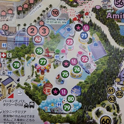 ワンダーランド／USJスタジオガイド（2021年3月版）