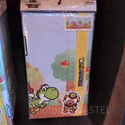 ヨッシーアドベンチャーフェイスタオル