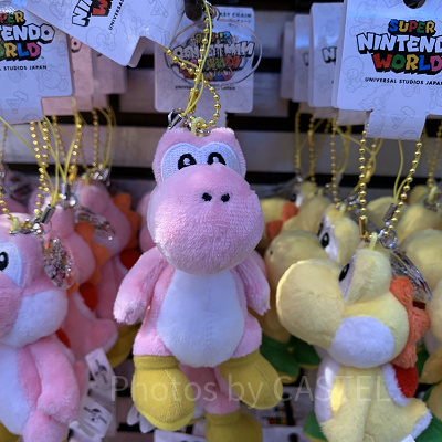 ヨッシーマスコットキーチェーン（ピンク）