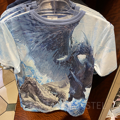 「イヴェルカーナ」＆「氷刃佩くベリオロス」Tシャツ（裏）