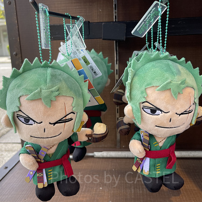 ゾロぬいぐるみキーチェーン（USJワンピースグッズ）