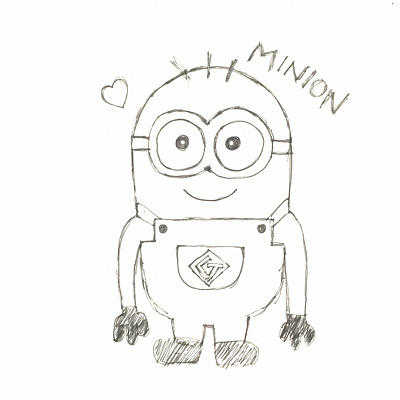 ミニオンイラスト活用法 ミニオンのうわばきデコ キャステル Castel ディズニー情報