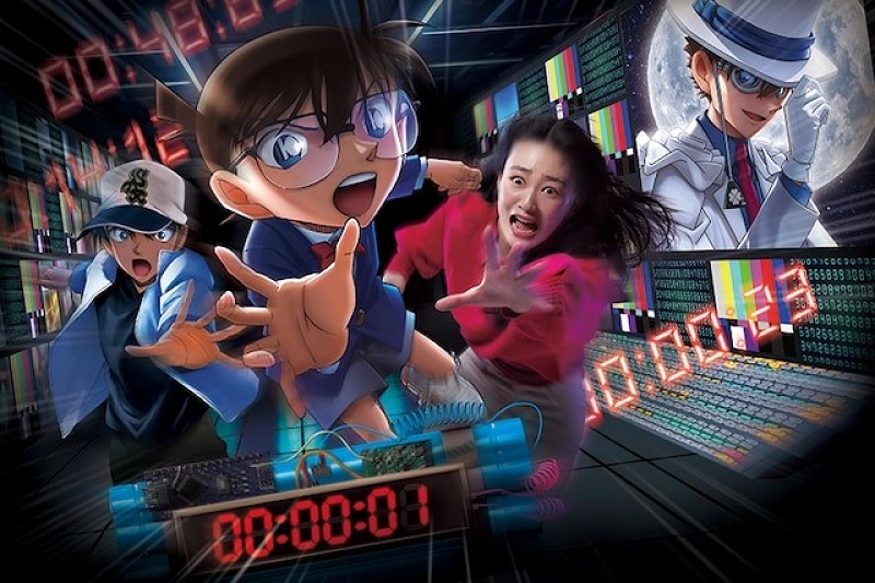 ユニバ　名探偵コナン　いろいろ詰め合わせ10点 2024】USJ名探偵コナンワールド総合ガイド！アトラクション・チケット