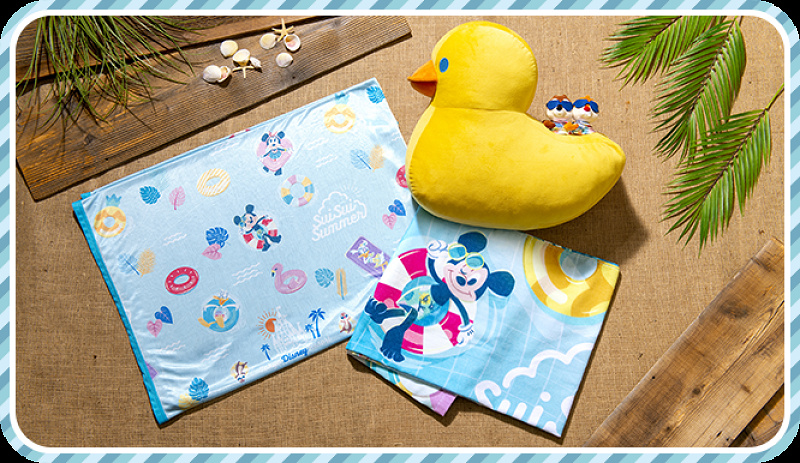 【6/9発売】2022年ディズニー夏グッズ「SUISUI SUMMER」まとめ！販売場所、種類、値段を紹介！ぬいぐるみバッジも発売決定！