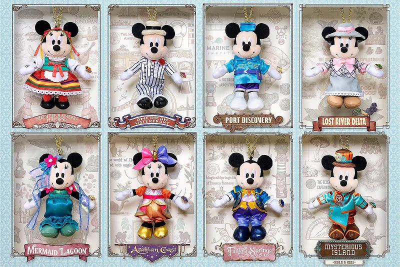【5/25発売】ディズニーシー25周年8つのテーマポートグッズ「ジュビリージャーニー」！ぬいばや身に着けグッズ、雑貨や文房具が登場