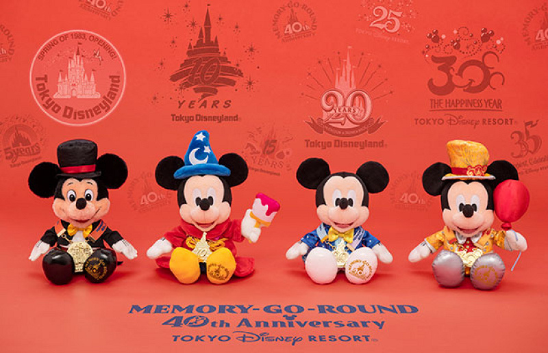 6月13日発売】ディズニー40周年復刻グッズ「今までの思い出があふれ