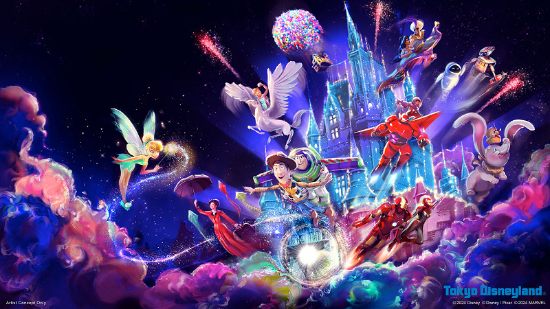2024/9/20〜】ディズニーランドにキャッスルプロジェクション新登場