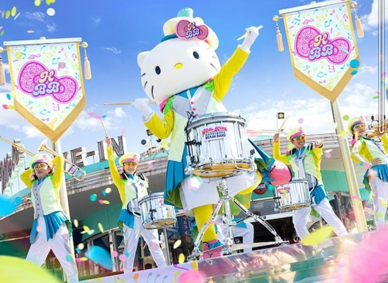 USJの「ハローキティ・ハピネス・ブラスバンド」を解説！開催場所と