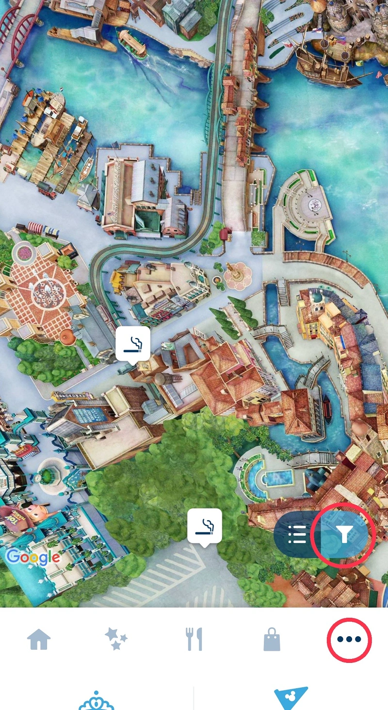 ディズニー シー 喫煙 所