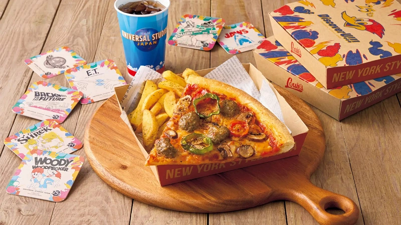 ユニバで本格的なピザが食べられる「ルイズ N.Y. ピザパーラー」！場所