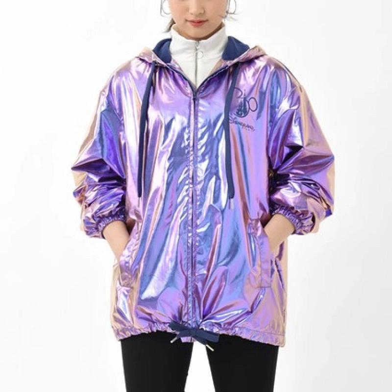 Disney - ディズニーランド　パリ★30周年★ミッキーパーカー★メタリックパーカー mickey-hoodie-metallic-j110767