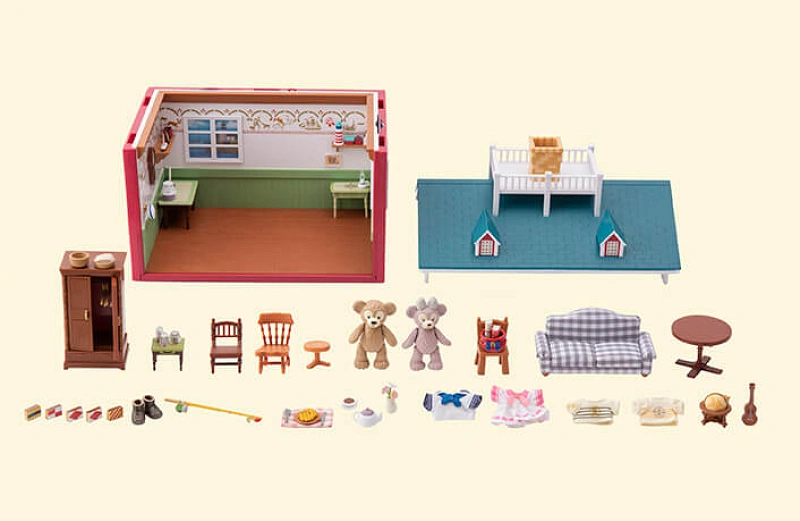 ダッフィーのドールハウス】セット内容の詳細や価格、販売＆展示場所