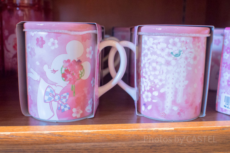 【2/1発売】ディズニー桜デザインミニーグッズ！着物姿が春らしくかわいいお土産！