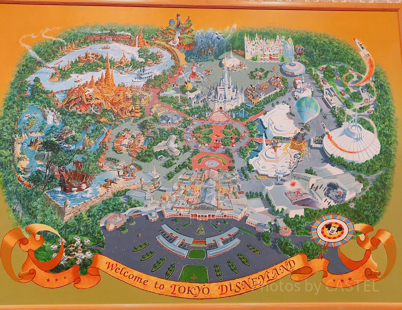 【ディズニーランドの地図】新エリアの場所は？7つのテーマランドをわかりやすく解説！
