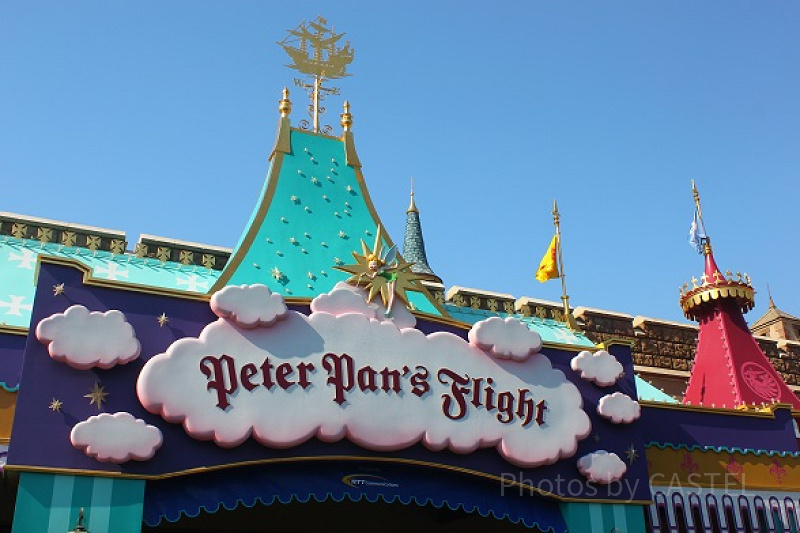 【TDL】ピーターパン空の旅を攻略！待ち時間や混雑対策まとめ！トリビアも