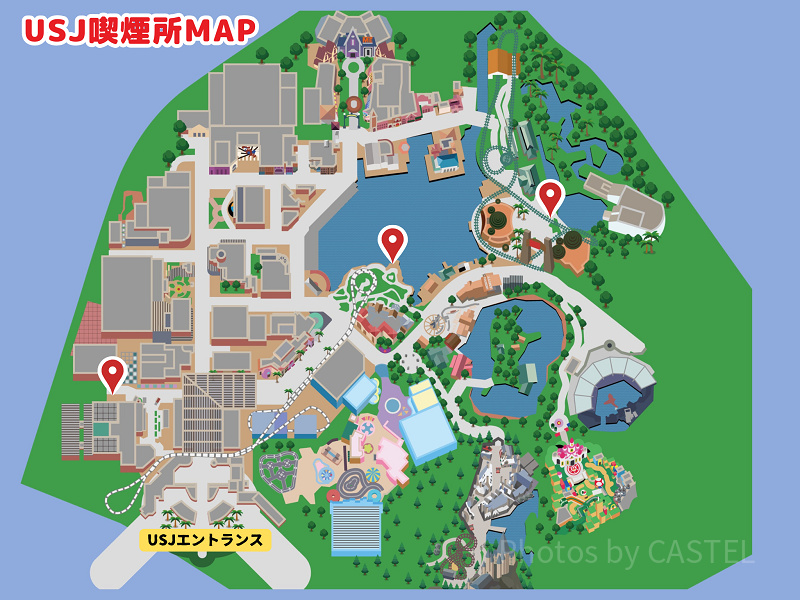 【2026年5月最新】USJの喫煙所マップ！場所や行き方を解説&タバコが買える店まとめ！銘柄と値段も