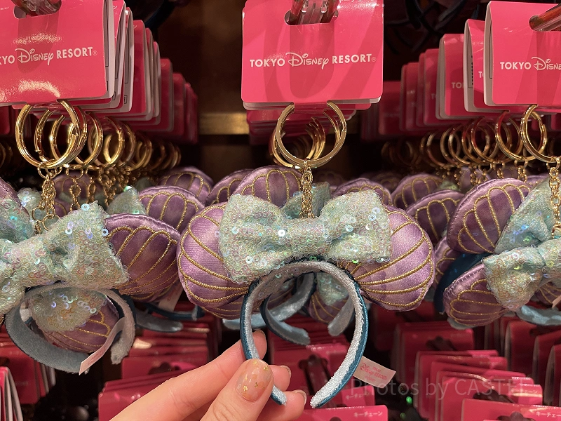 ariel-motif-headband-key-chain