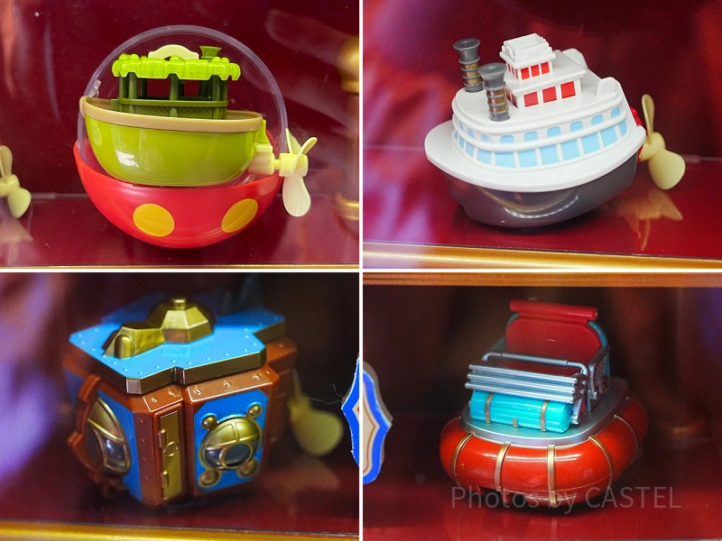 ディズニーアトラクションをモチーフにしたガチャガチャ(カプセルトイ