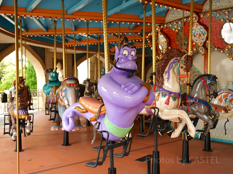 必見】ディズニーランド＆シーのメリーゴーランドを解説！キャッスル