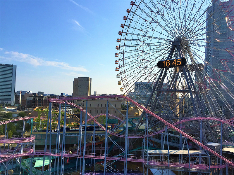 【コスモワールド】横浜で観覧車のある遊園地に行ってみた！周辺観光スポットやみなとみらいデート情報も