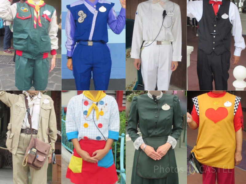 ランド編】ディズニーキャストのコスチューム30種類！制服を写真で比較