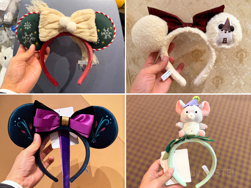 【2025冬】ディズニーカチューシャ一覧！販売状況&値段まとめ！クリスマスカチューシャ、人気カチューシャをチェック