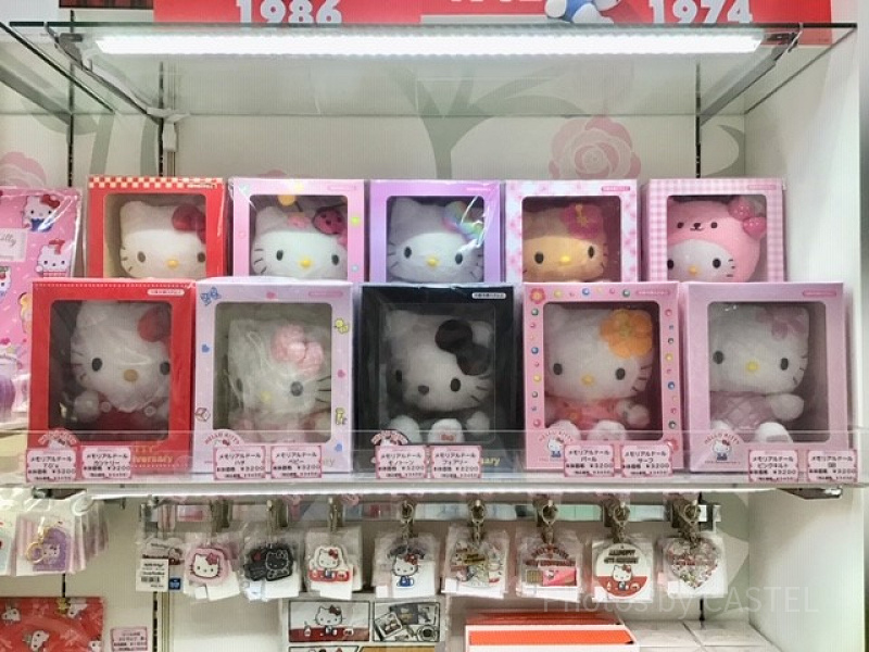 サンリオキティちゃん 45周年 メモリアル ドール ぬいぐるみ ベビー