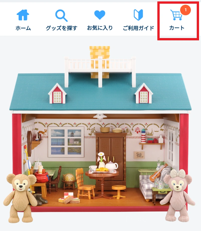 ダッフィーのドールハウス】セット内容の詳細や価格、販売＆展示場所
