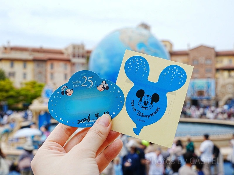 無料でもらえるディズニーシー25周年グッズ一覧！シールやリーフレット