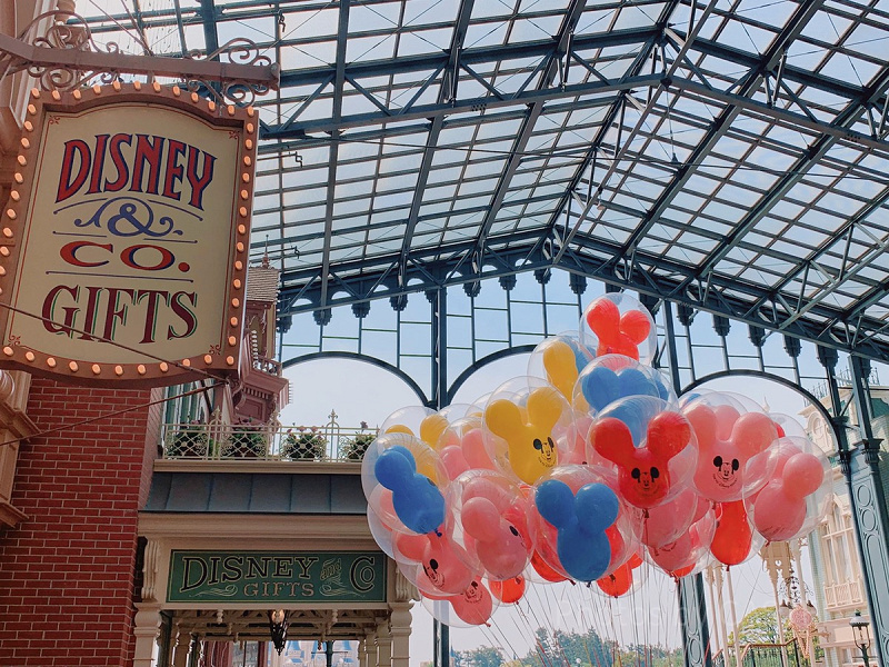 ディズニー風船】ミッキーシェイプのカラフルバルーンが登場