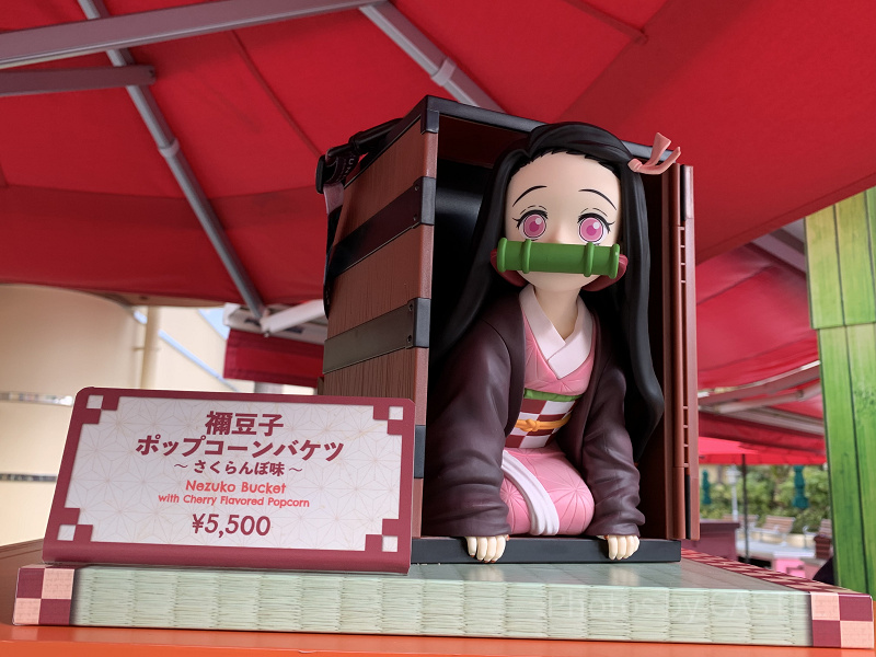 USJ】禰豆子(ねずこ)ポップコーンバケツが2024年も登場！販売場所、値段、