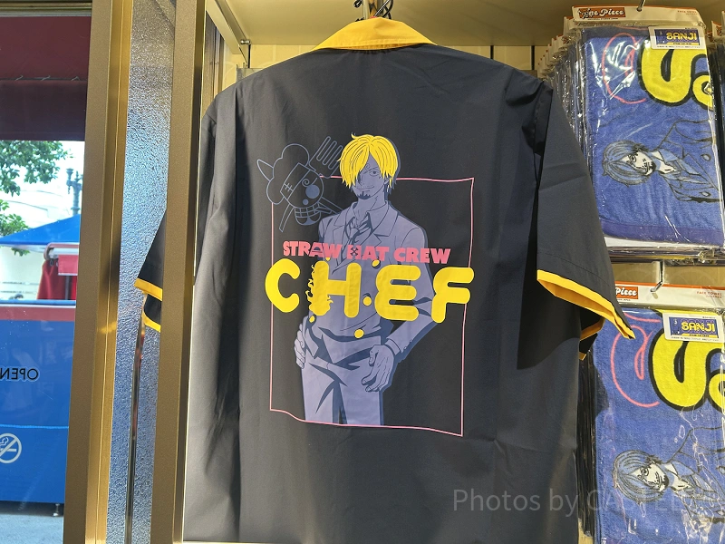 USJ 限定　ワンピース　サンジ　シャツ　Lサイズ 2025】USJ×ワンピースグッズ全51種類一覧！マフラータオル、麦わら帽子