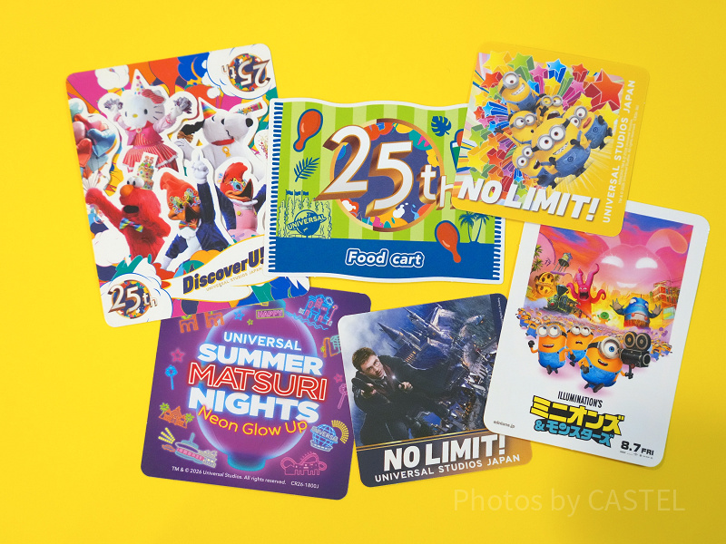 【USJ】ユニバの無料でもらえるシール情報！限定シールや配布場所、シールのもらい方は！？