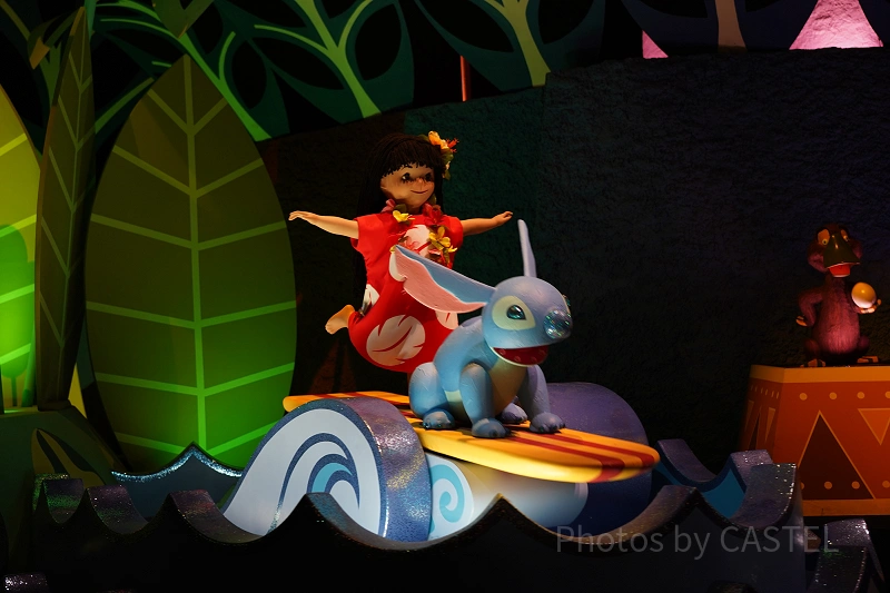 ディズニーリゾート ミッキー スティッチ アトラクション プルバック