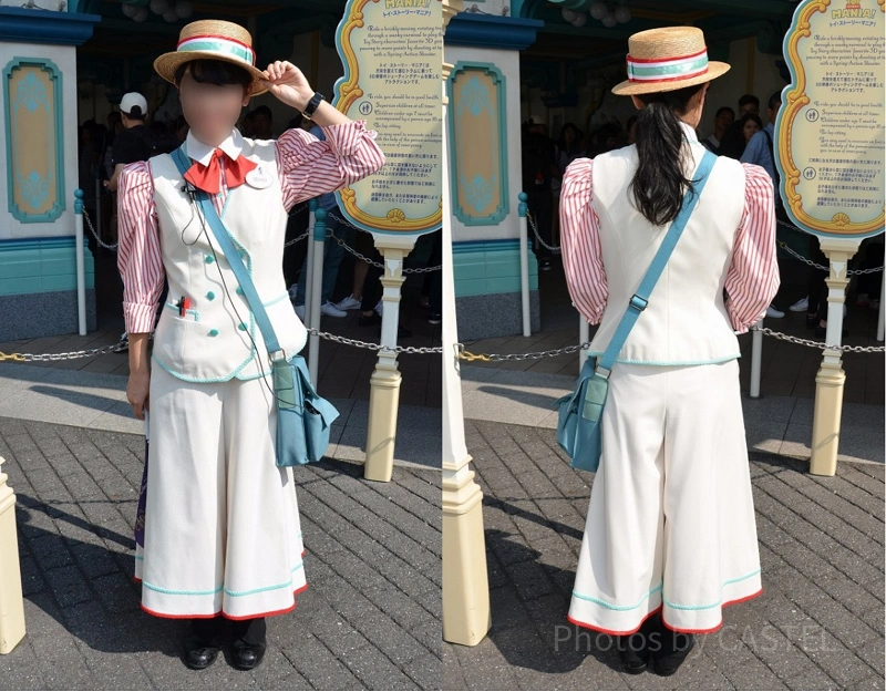 シー編】ディズニーキャストのコスチューム43種類！制服写真で比較