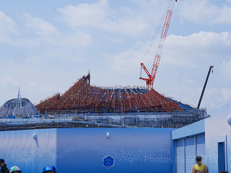 【TDL】スペースマウンテンは今どうなってる？リニューアル工事中の2026年4月の様子をレポート！
