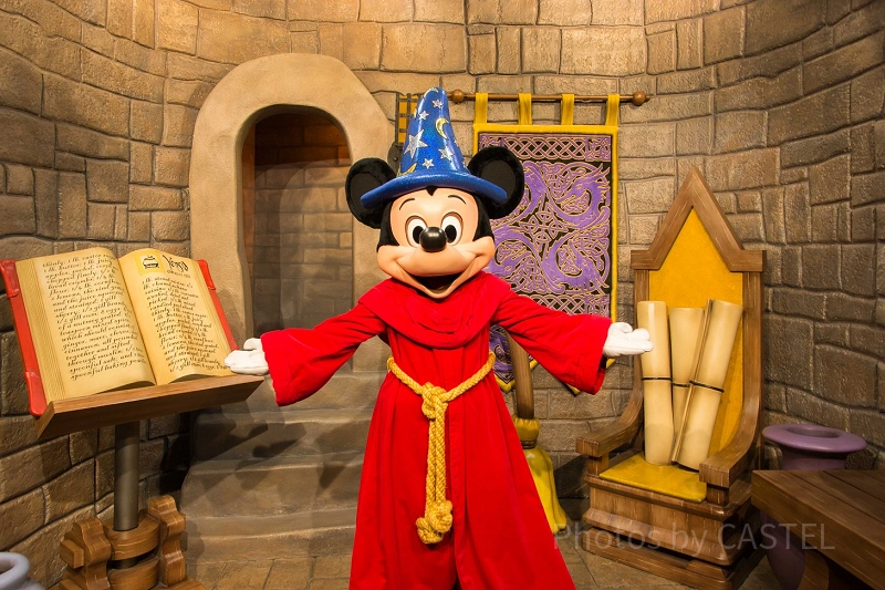 映画ファンタジアに登場する「ほうき」に名前はある？どこで会える