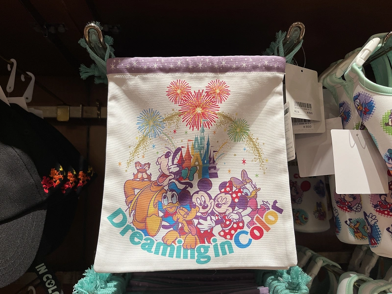 22 ディズニーで買える巾着 きんちゃく グッズまとめ 使い分けができる巾着セットも