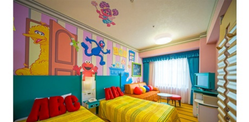 セサミストリート ワクワクファン ルーム キャステル Castel ディズニー情報